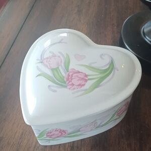 Heart Shaped Box Tulips Spring